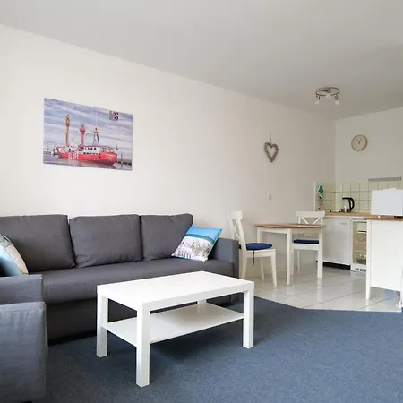 Haus Atlantic Whg 212 Seesicht Apartman Cuxhaven